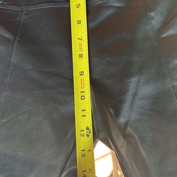 Thursdays faux leather fleece lined pants - Picture 7 of 10